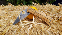 Load image into Gallery viewer, Limited Release: Fall 2020 Series Spyderco Watu Spalted Maple Scales