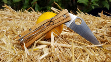 Load image into Gallery viewer, Limited Release: Fall 2020 Series Spyderco Watu Spalted Maple Scales
