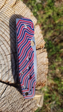 Load image into Gallery viewer, Spyderco Smock Custom G-carta Americana Ridgeback Scales