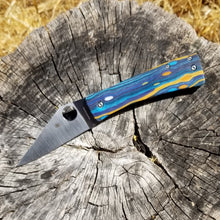 Load image into Gallery viewer, Spyderco Watu Starry Night G-Carta Scale Set
