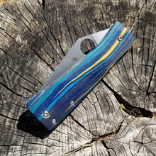 Load image into Gallery viewer, Spyderco Watu Blue Money G-Garta Scale Set