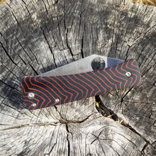 Load image into Gallery viewer, Spyderco Watu Orange And Black G-Carta Scale Set