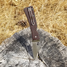 Load image into Gallery viewer, Spyderco Watu Orange And Black G-Carta Scale Set