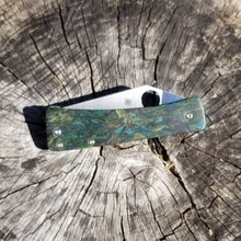 Load image into Gallery viewer, Spyderco Watu Spring Meadow G-Carta Scale Set