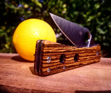 Load image into Gallery viewer, Spyderco Watu Custom Wood Scales
