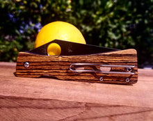 Load image into Gallery viewer, Spyderco Watu Custom Wood Scales