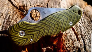 Spyderco Para3 Moss Maze G-Carta