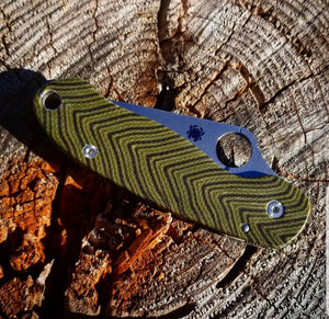 Spyderco Para3 Moss Maze G-Carta