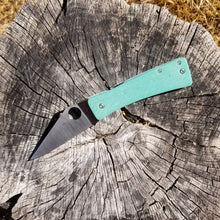 Load image into Gallery viewer, Spyderco Watu Seafoam Green G-Carta Scale Set
