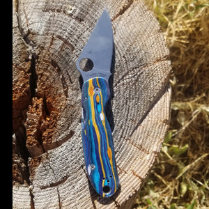 Spyderco Para3 Starry Night Scale Set