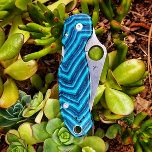 Spyderco Para 3 Glowin G-Carta