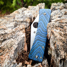 Load image into Gallery viewer, Spyderco Watu Hole Delete Blue Jay V1

