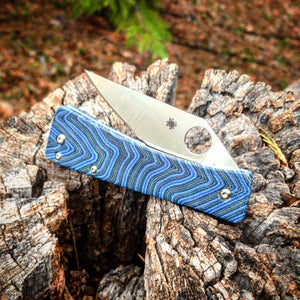 Spyderco Watu Hole Delete Blue Jay V1