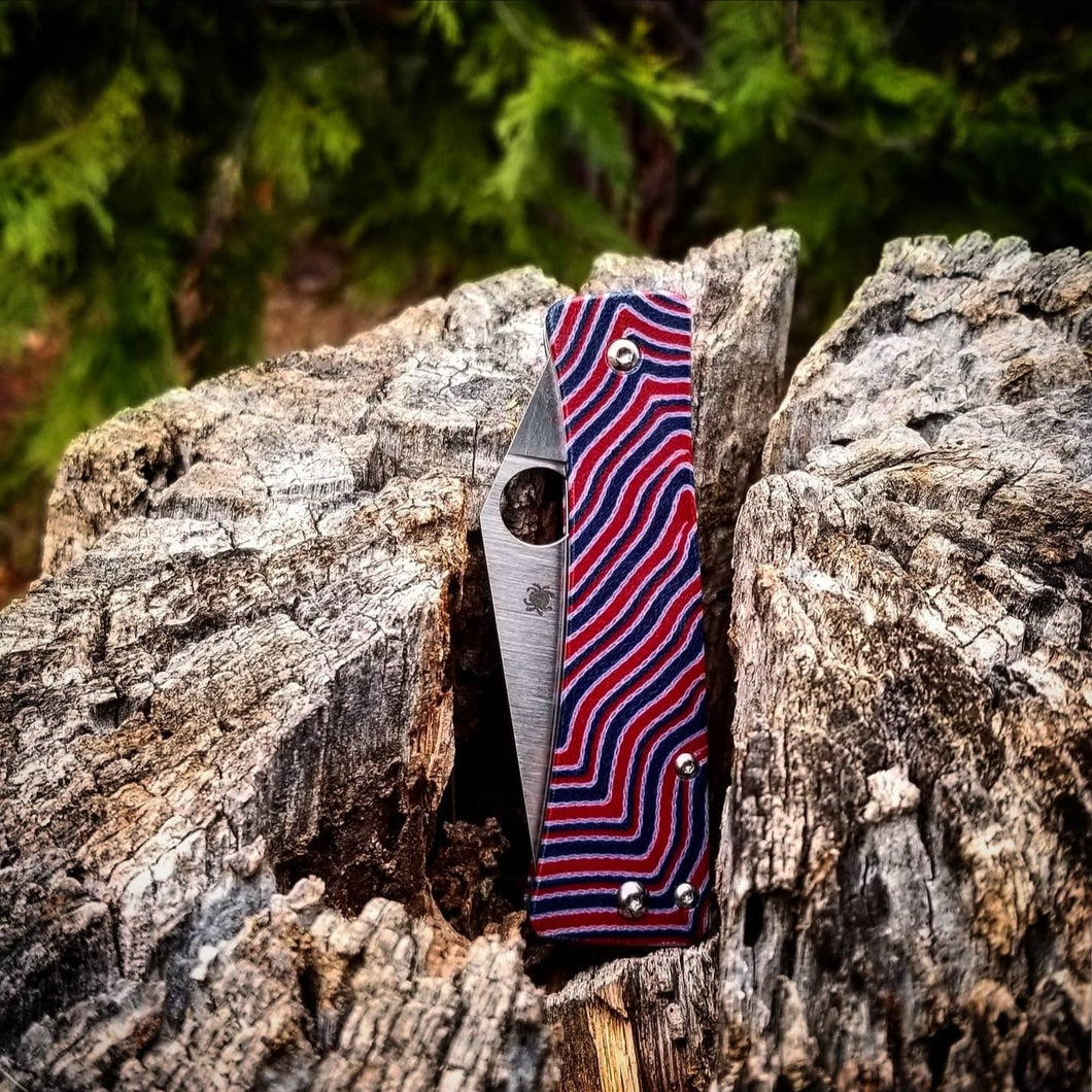 Spyderco Watu Hole Delete Americana Ridgeback