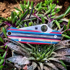 Spyderco Para 3 Navajo Blanket G- Carta Scale Set